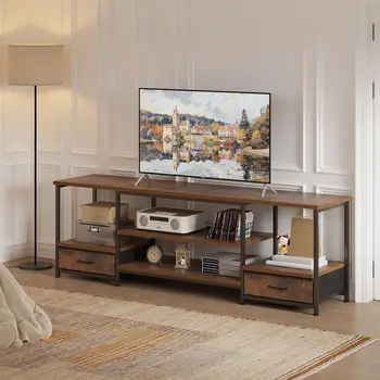 63" Wooden TV Stand for TVs up to 75'' 1