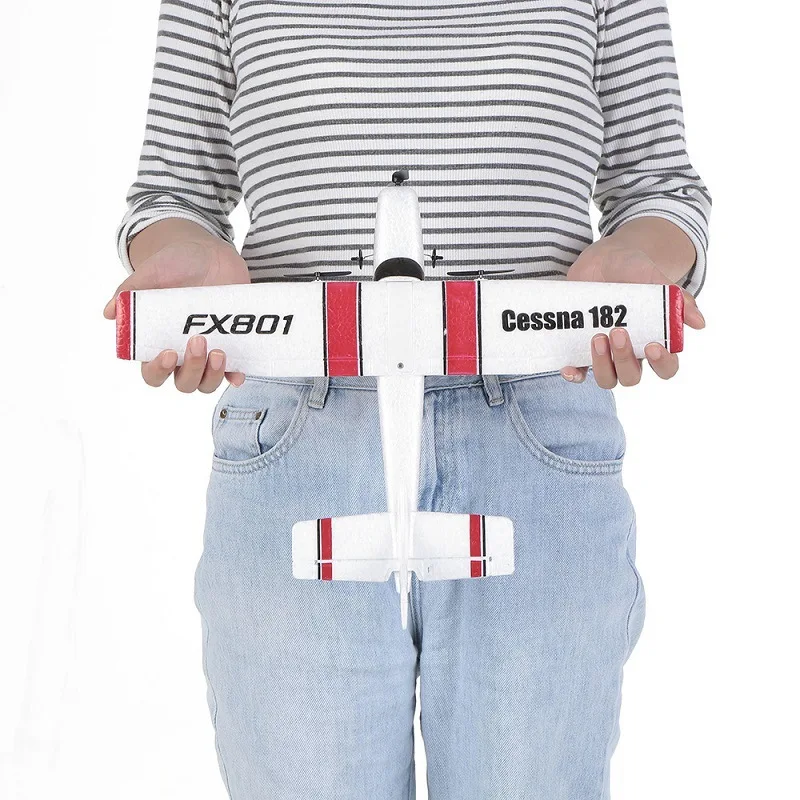 Cessna 182 고정 날개 RC 폼 비행기 모델, 비행기 장난감 글라이더