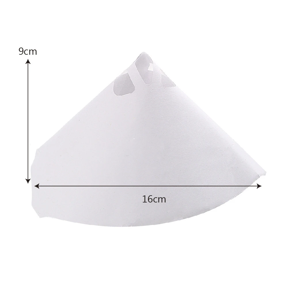 Disposable Paint Filter Conical Car Paint Spray Mesh Paper Filter Purifying Straining Funnel Nylon Micron Paper Funnels Tools