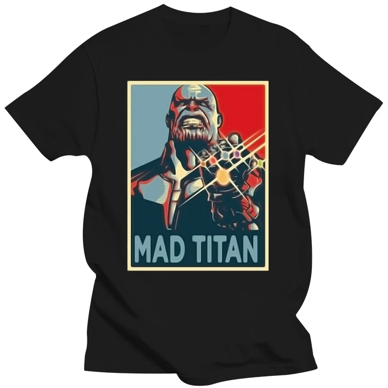 

Mad Titan Thanos Men'S T-Shirt Humorous Tee Shirt