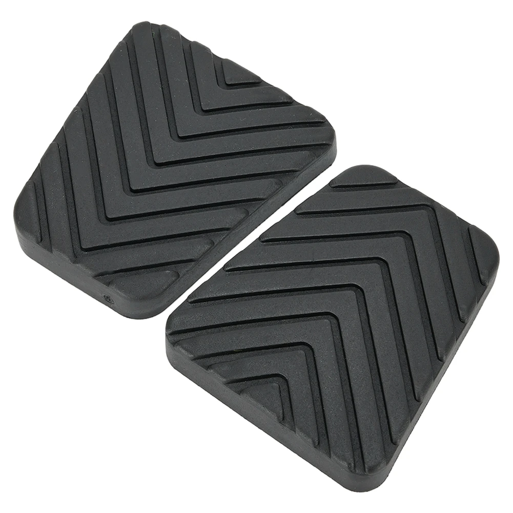 Clutch Pedal Cushion Pedal Pad Accessories Cover Mat Replacement Rubber Vehicle 2pcs 32825-36000 6.3*5.6*1.1cm