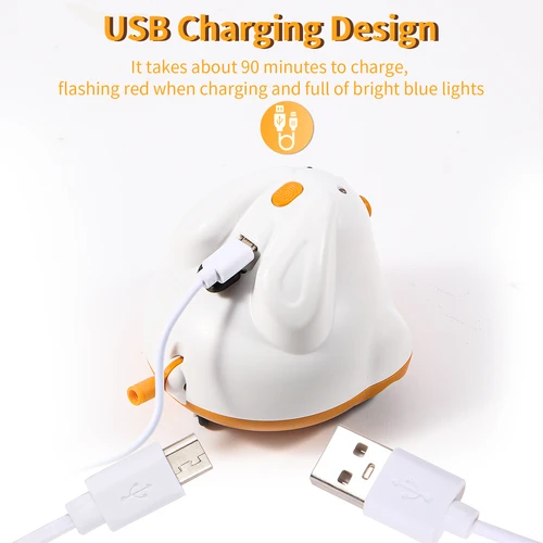자동 센서 고양이 장난감, 인터랙티브 스마트 로봇 전자 깃털 티저, 셀프 플레이, USB 충전식 새끼 고양이 장난감, 애완 동물용 5