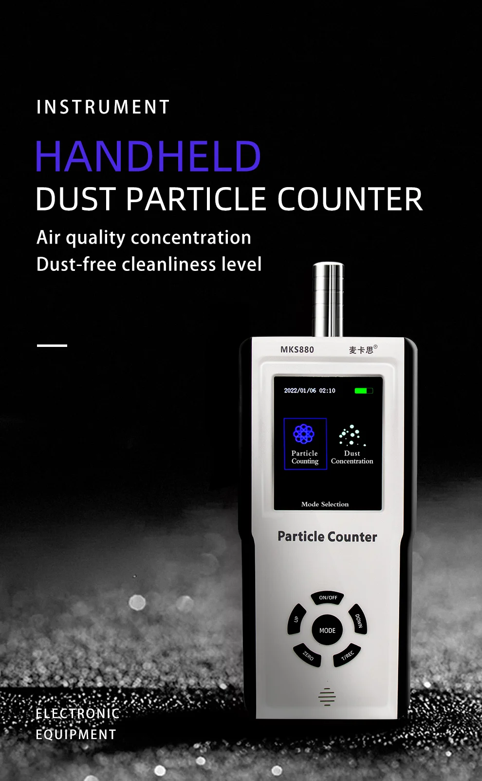 Optical Grade Particle and Dust Remover