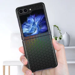 Carbon Fiber Phone Case by Cover for Galaxy Z Flip 8 (Mix01)
