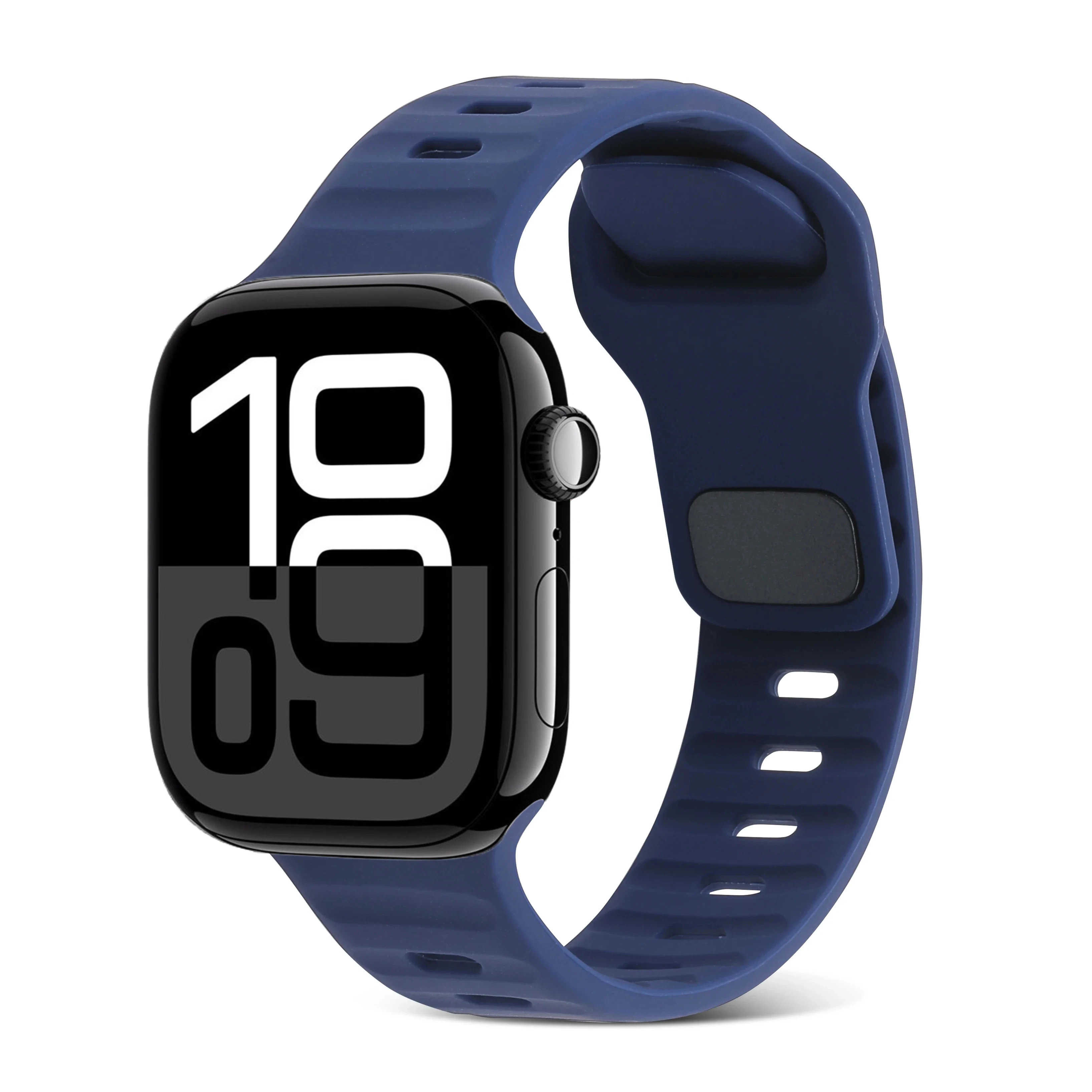 Durable Sports Silicone Strap for Apple Watch - Enhanced Comfort Wristband