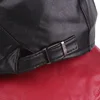 New Men Women Berets Faux Leather British Vintage Flat Cap Male Solid Black Red Navy Brown Newsboy Caps Adjustable Driver Hats 4