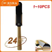 1~10PCS Wood Suede Sole Wire Cleaners Dance Shoes Cleaning Brush For Footwear   C63B 1