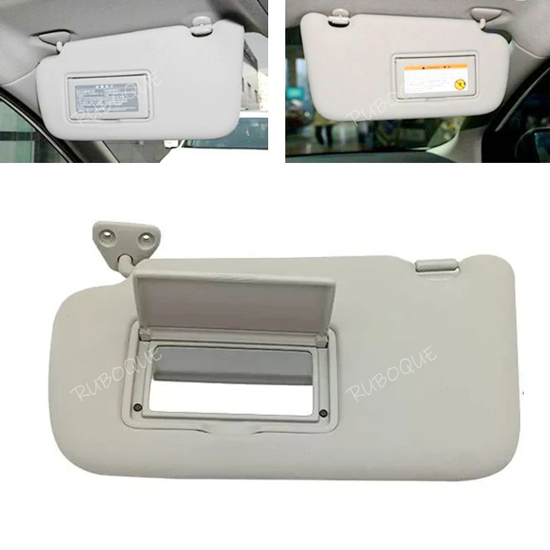 1PCCarInteriorSunVisorLeftRightWithMirrorForNissanTiida2015