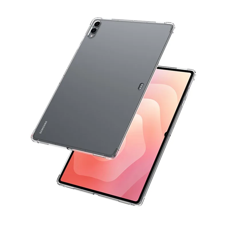 Silicone Clear TPU Tablet Case - Thickened Airbag Protection, Soft and Durable Cover