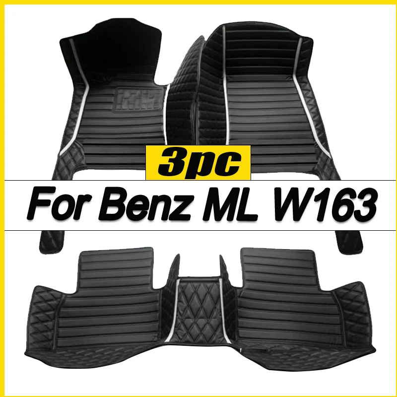 

Car Floor Mats For Mercedes ML W163 1998-2005 DropShipping Center Interior Accessories 100% Fit Leather Carpets Rugs Foot Pads