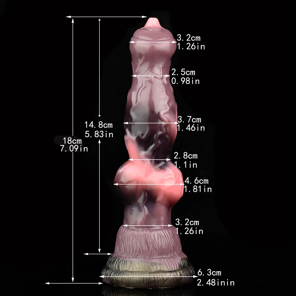 FAAK Silicone Inflatable Horse Ejaculation Penis With Suction Cup Fantasy Squirting Knot Dildo Anal Plug Sex Toys For Women Men