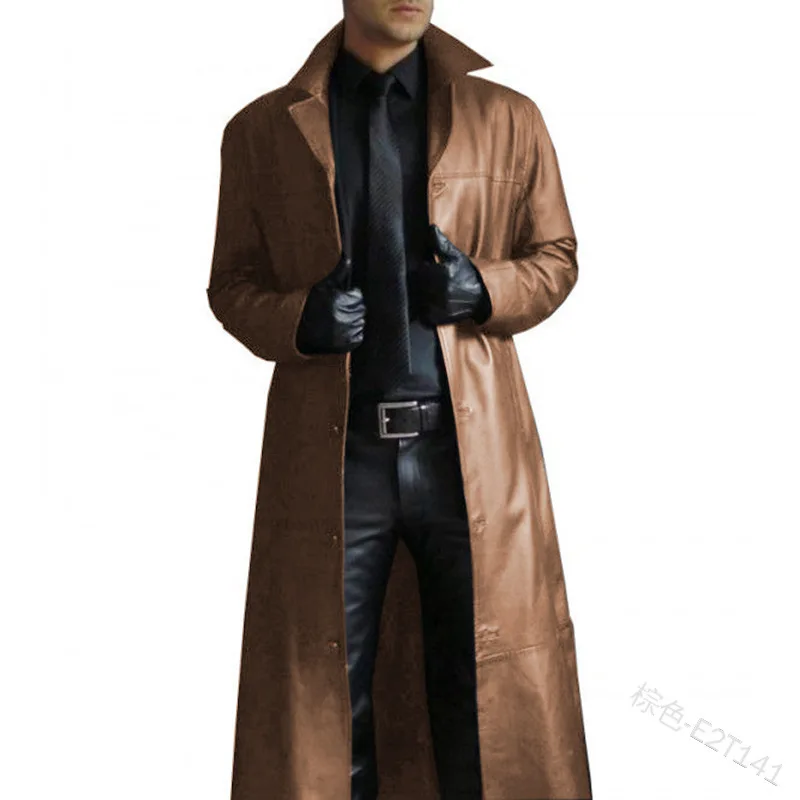 Freepik Brown Detective Coat Cyberpunk Trench Coat Detective Coat