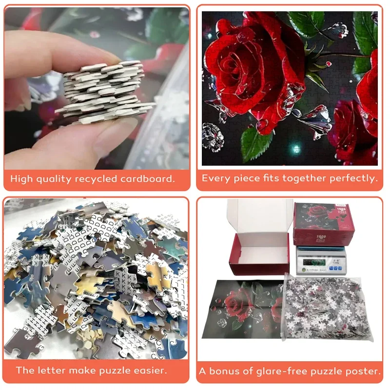 Rose Flower Jigsaw Puzzle 3