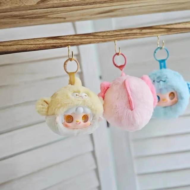 8Pcs Mini Plush Doll Toy in Box Random for Children Birthday Gift Boys Girls