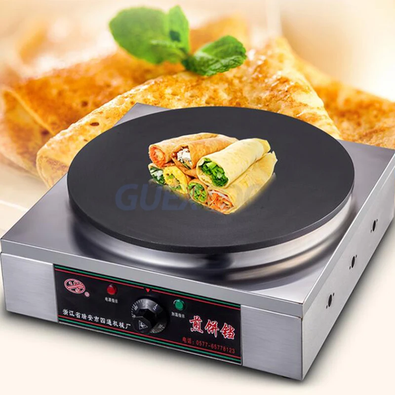 Commercial electric pancake making machine Wrinkle machine Automatic steak frying machine Constant temperature stainless steel p 2