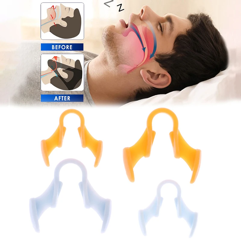 

1Pc Silicone Anti-Snoring Corrector Snore Prevention Gadget Women's Anti-Snore Device Snore Elimination Nose Clip