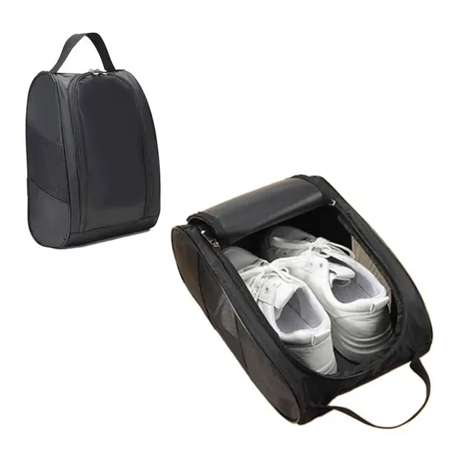 Portable Golf Shoe Bag Oxford Cloth Shoe Carrier
