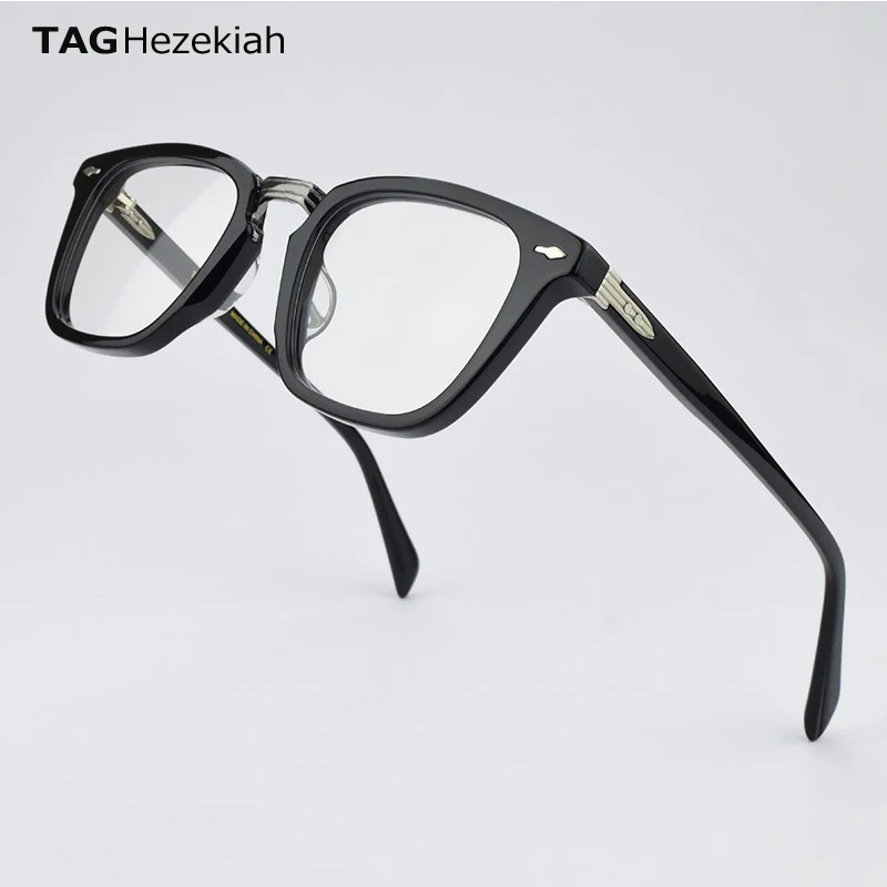 

high quality glasses frame men Acetate Alloy computer myopia eye glasses frames for women optical eyeglass eyeglasses spectacle