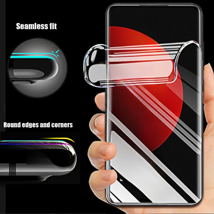 Universal Hydrogel Film Screen Protector - 4 Pack