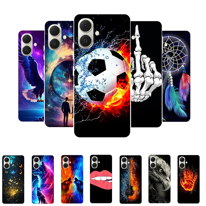 Football Silicone Soft Back Cover for Tecno Spark Go 2 - Stylish Protective Case