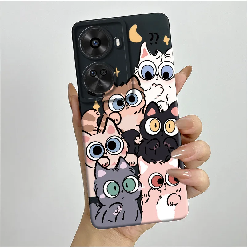 Fashionable Soft Liquid Silicone Shockproof Phone Case - Anti-Slip Protective Back Cover