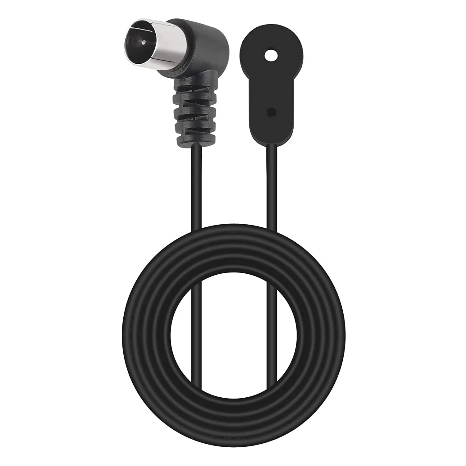 FM Radio Antenna 75 Ohm UNBAL F Type Male Coaxial Cable Wire Antenna for Table Top Home Stereo