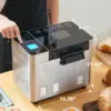 EBM8224MM Programmable 2 Lb. Bread Maker, PFAS free Ceramic Pan, Touch Screen Control Panel, 19-Functions, Gluten Free, White, W 5