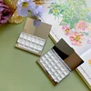 0.5/1ML Portable Watercolor Box Palette Empty Stainless Steel Business Card Box Outing Sketching Paint Box Art Supplies 1