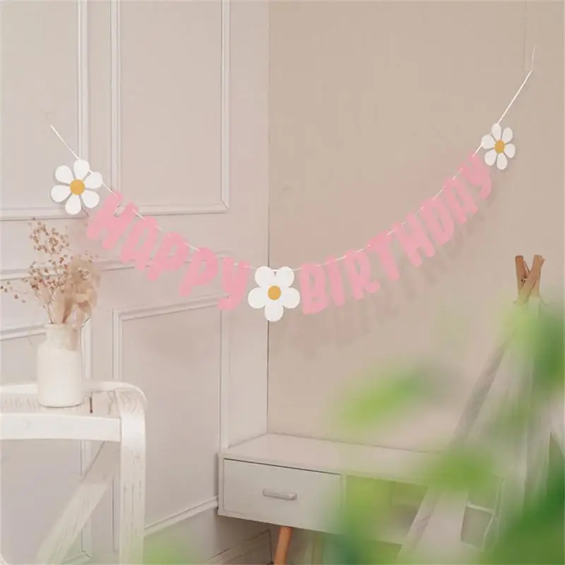 Macaron Happy Birthday Yard Banner - Outdoor Birthday Party Decoration Sign