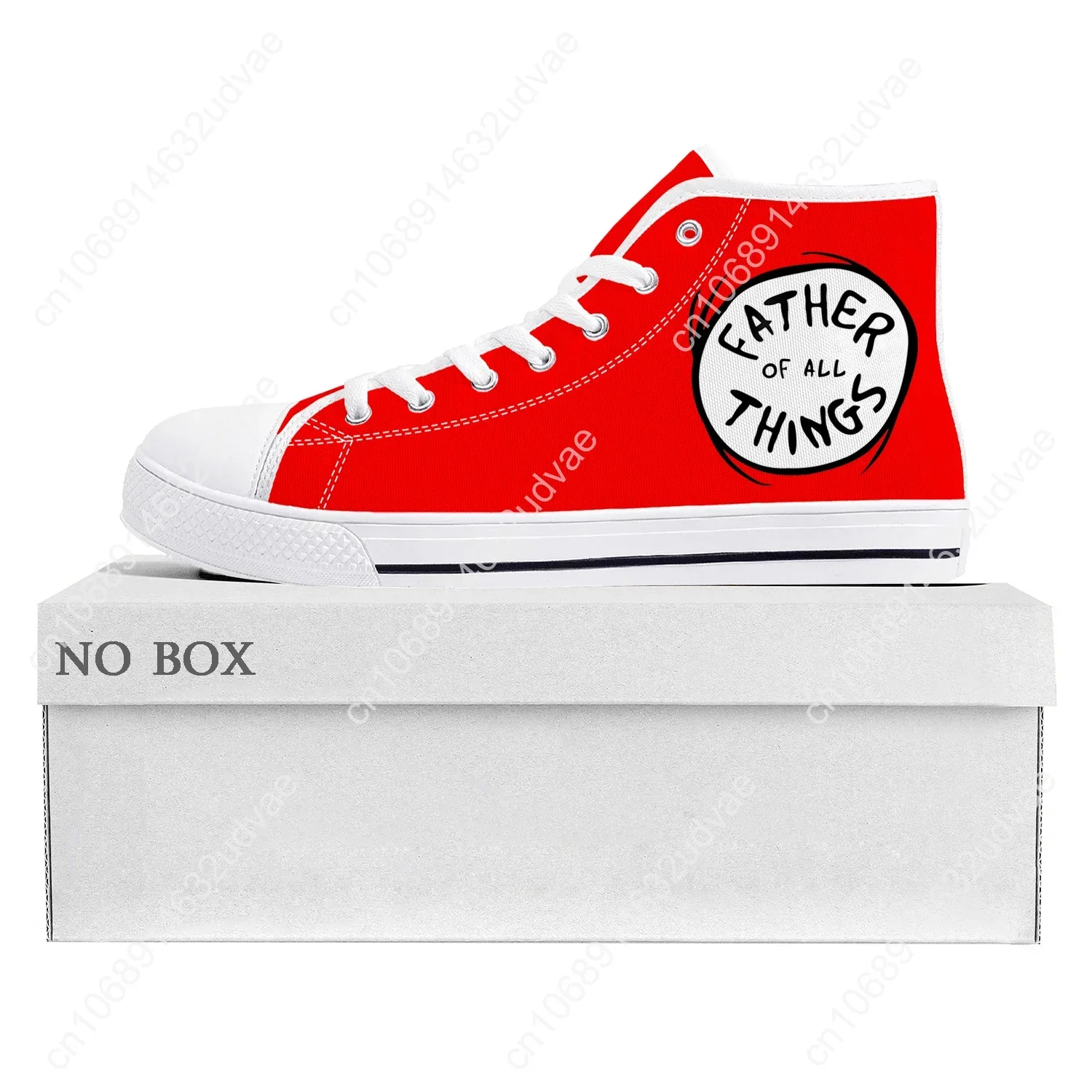 Thing 1 Thing 2 Mother Father All Thing High Top Sneakers Mens Womens Teenager Canvas Sneaker Casual Couple Shoes Custom Shoe