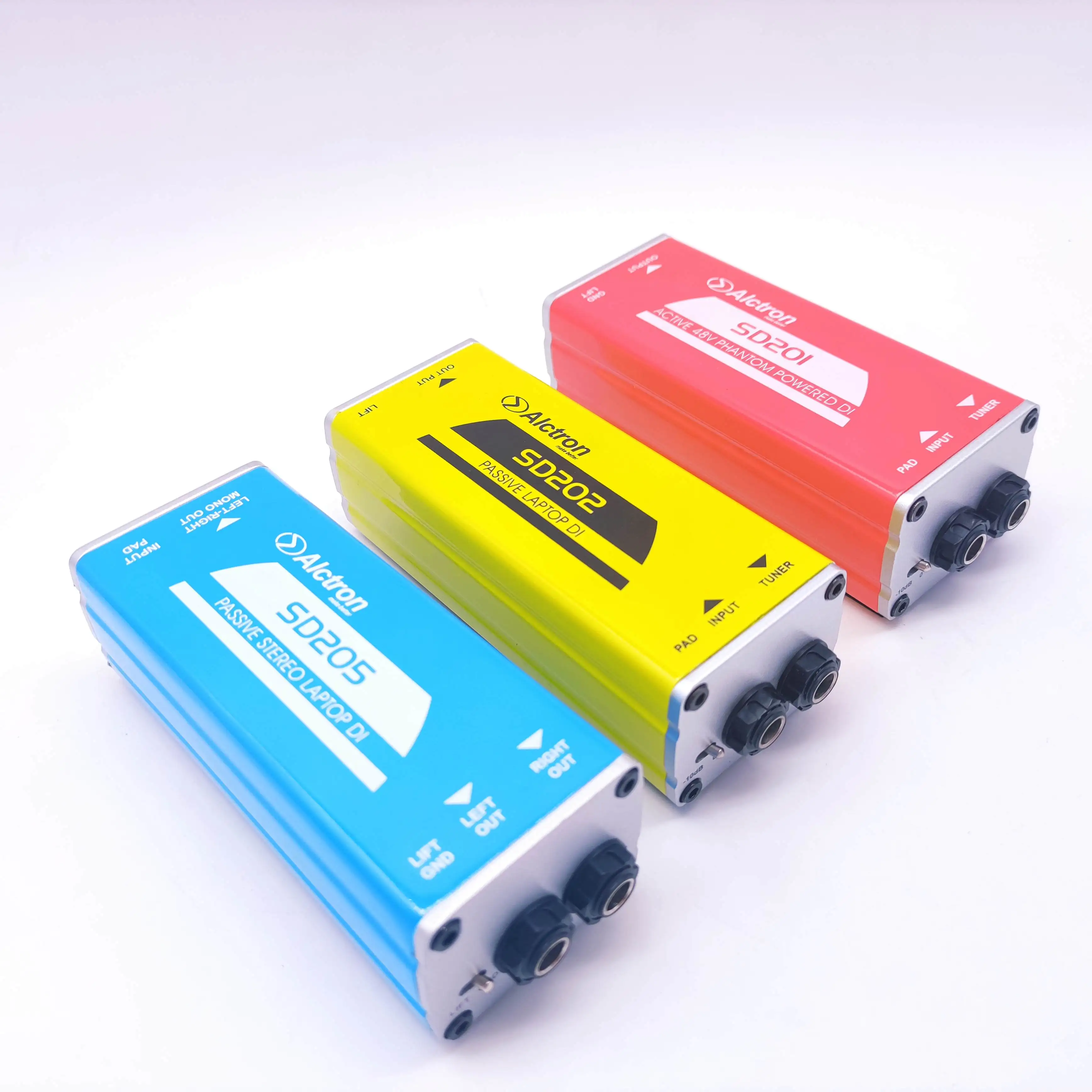 3PCSAlctronSD201SD202SD205ActiveDIBoxImpedanceTransformationDIBOXStageEffectsDirect