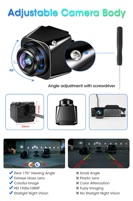 Rückfahrkamera Für Opel - AHD 1080P Wasserdicht Für Astra, Corsa, Meriva