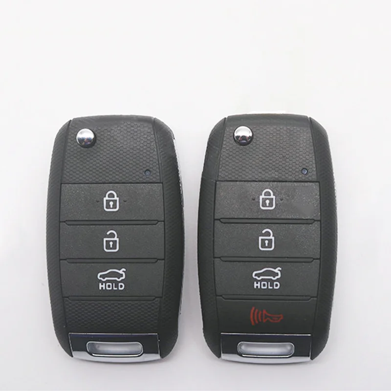 

Flip Folding Remote Key Shell For Kia 3/4 Buttons KIA RIO K2 K3 K5 Carens Cerato Forte Sorento Car Accessories Replacement