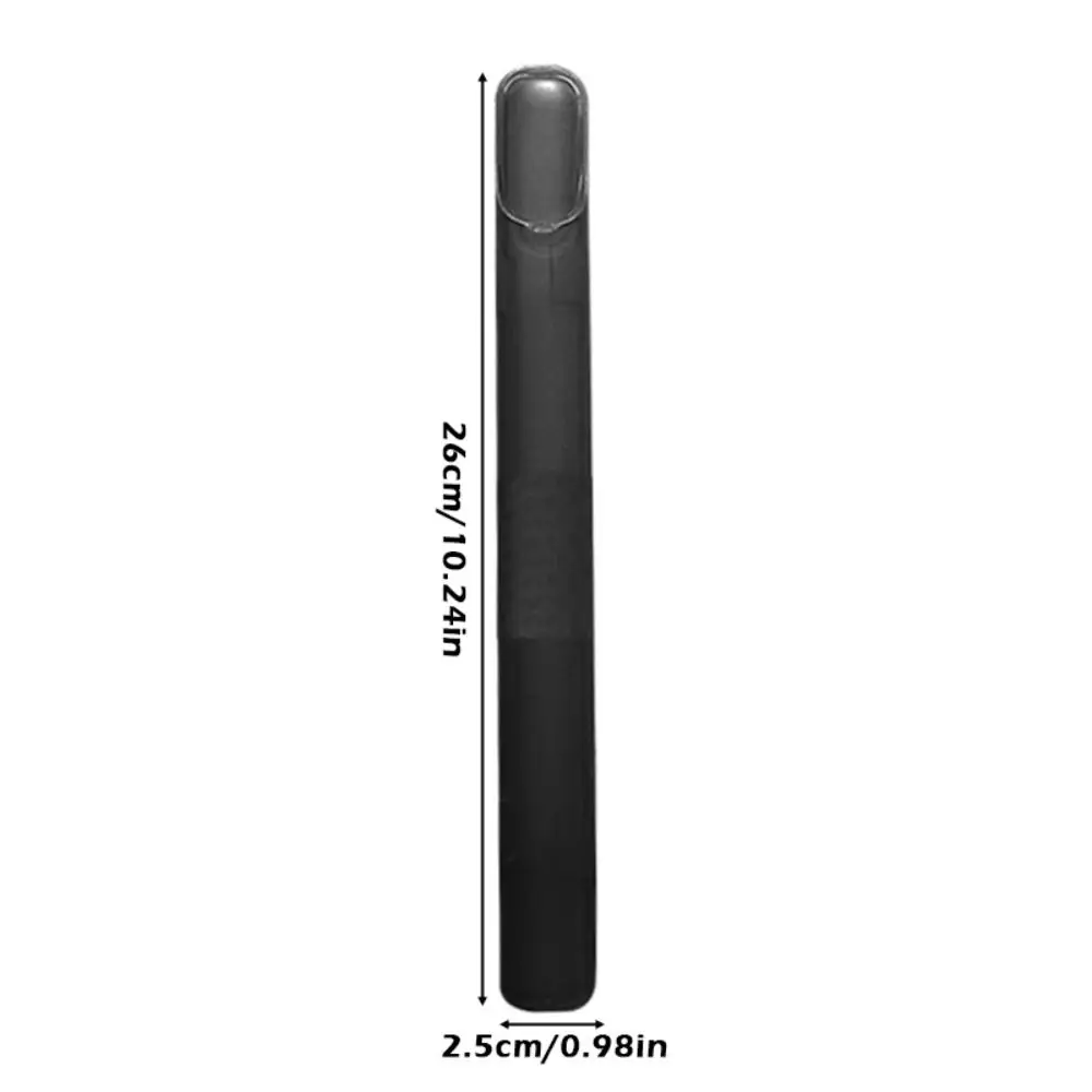 1pcs 간단한 플라스틱 젓가락 상자 26cm 투명 메이크업 브러쉬 보관 상자 수저 빨대 케이스
