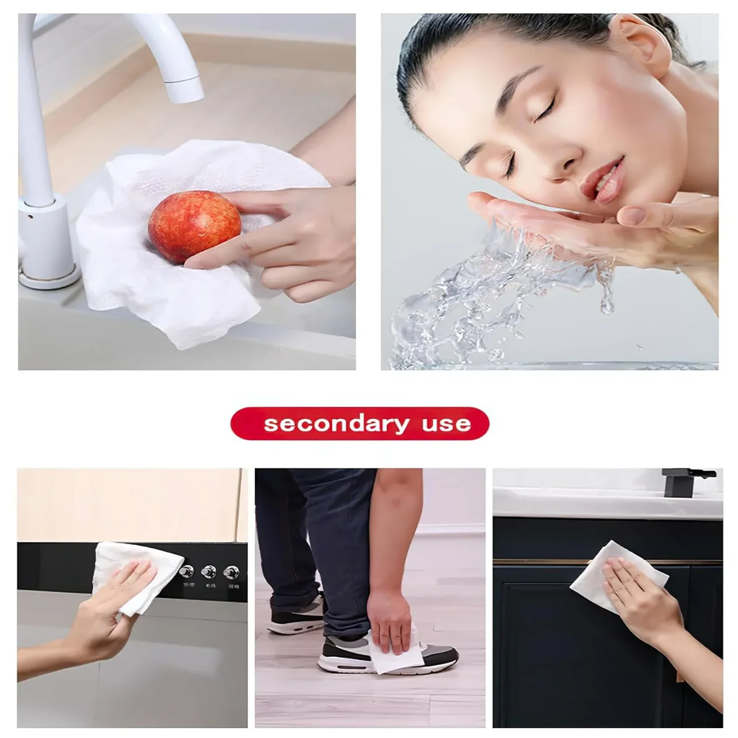 Compression Towel Portable Bath Towels Disposable Bathroom Accessories For Home Outdoor Camping Tools Barbecue Ring Coin Rings