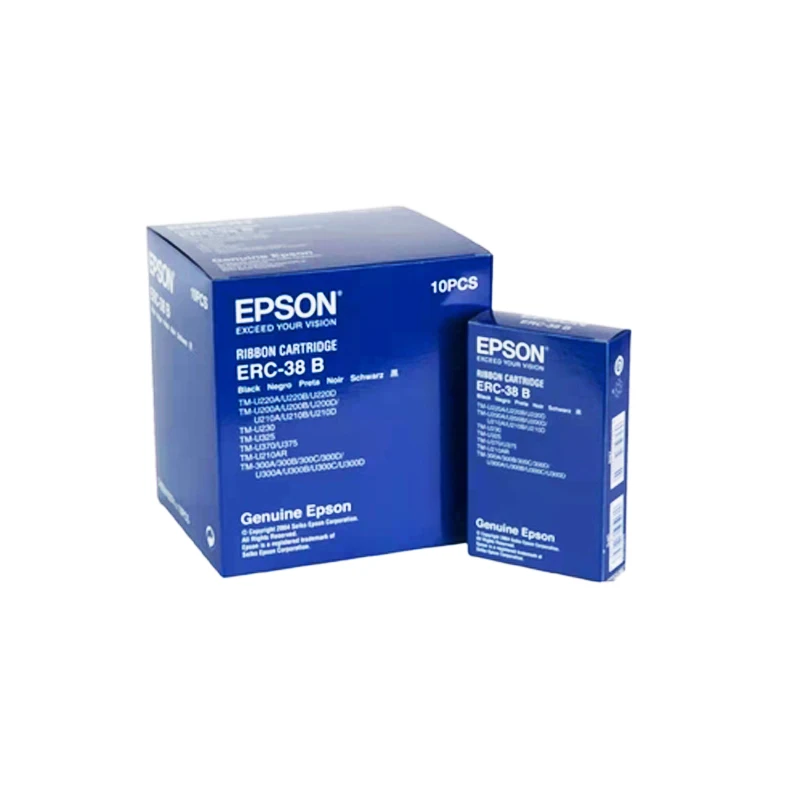 Original Fita Erc-38b Erc 38b para Impressora de Matriz de Pontos Tm-u220a U220b U220d U200a U200b U200d U210a 210b 210d U230 Erc38b r