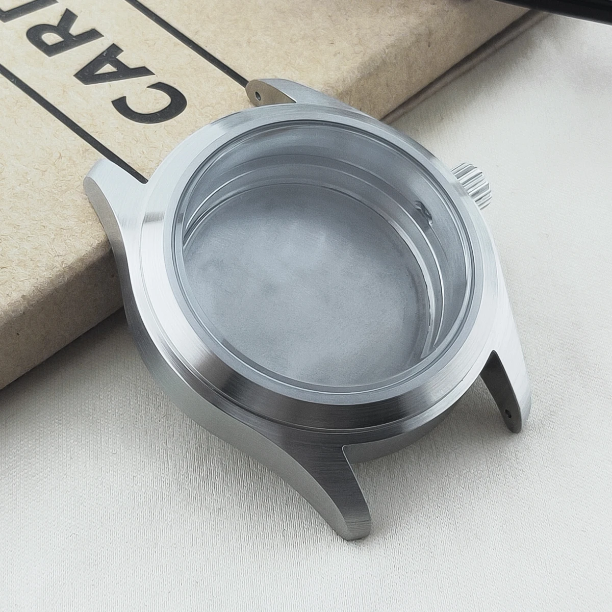 NEITON 36mm 39mm Stainless Steel Sapphire Glass 10 ATM FitNH35/36 Movement Prince Watch Case Part