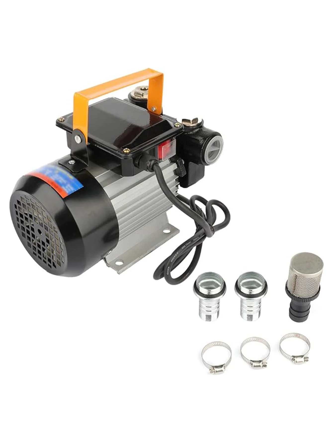 110V AC 550W Self Priming Electric Transfer Pump, 20-60L/Min Oil Transfer Pump Fuel Kerosene Biodiesel Pumps For Vehicles, Const
