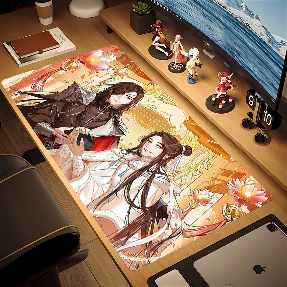 Xxl Pc Gamer Keyboard Carpet Mause Mats Heaven Official&rsquo;s Blessing Mouse Pad Gaming Computer Desk Mat Large Manga Mousepad Mice