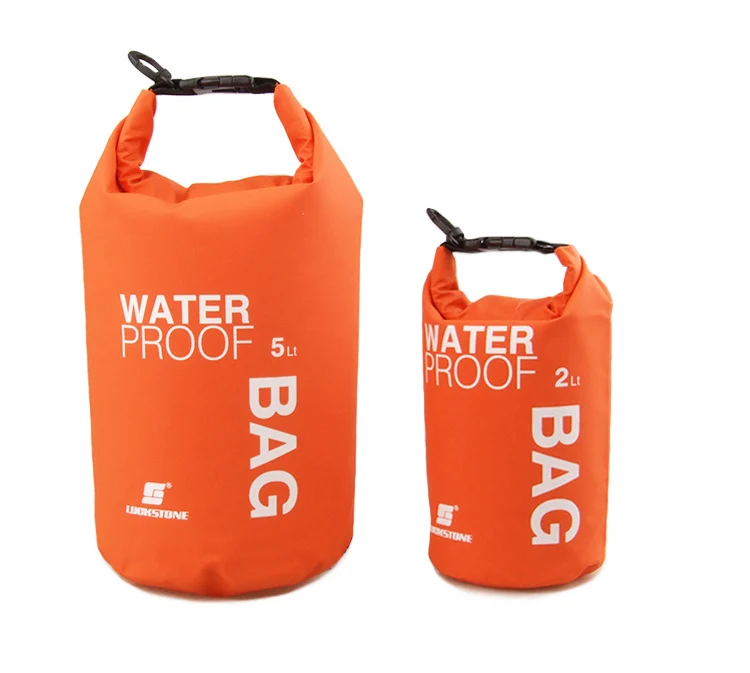 Outdoor Kayaking 2L 5L 10L 15L Waterproof Storage Pouch Camping Rafting River Trekking Floating Sailing Canoe
