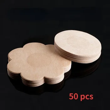 Adesivi invisibili per copricapezzoli Reggiseno invisibile Scudo per capezzoli Accessori intimi per il seno Adesivo adesivo per donna 1