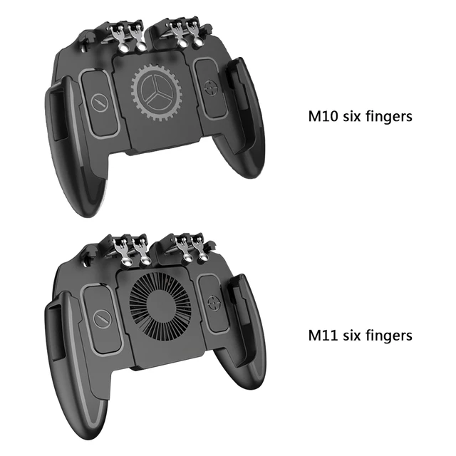 Controlador de juegos Gamepad Disparo Disparo Gratis Fuego Ventilador  Gamepad Joystick para IOS Android Teléfono Móvil