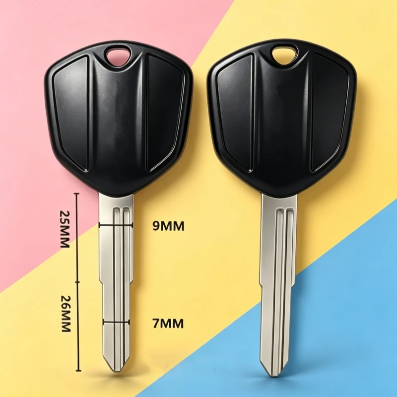 혼다 호넷 250/600/900/919 VFR800 CB400 섀도우 400/750 VT400용 분리형 칩 오토바이 키 - 교체용 점화 키