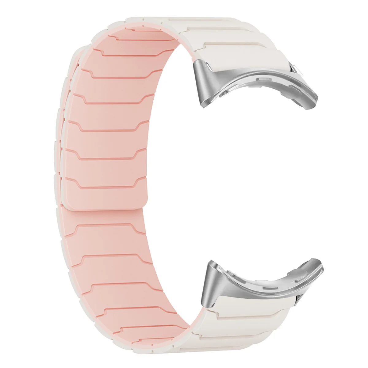 Enhanced Magnetic Silicone Replacement Strap - Sports Band Bracelet