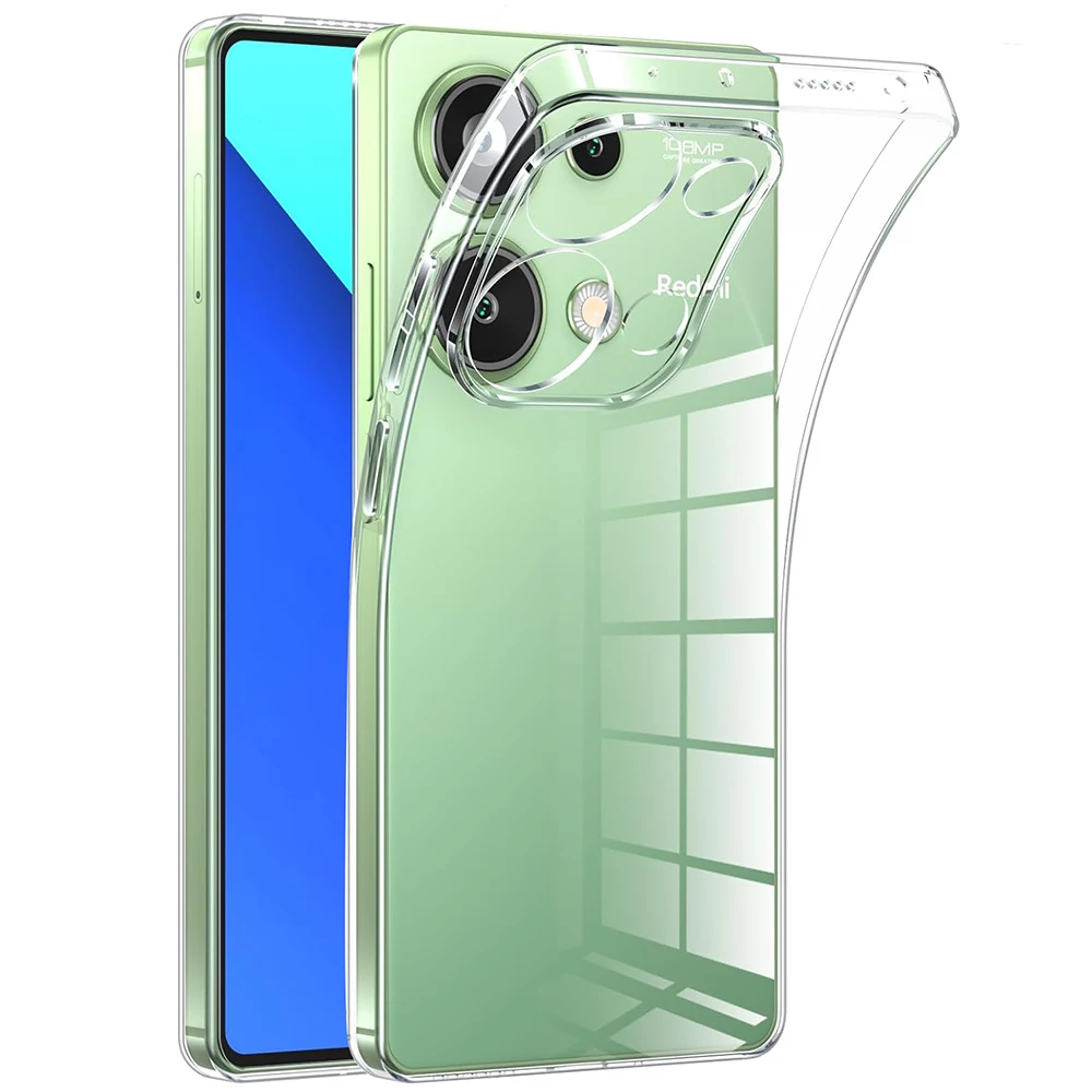 Ultra Thin Transparent Silicone Shockproof Phone Case