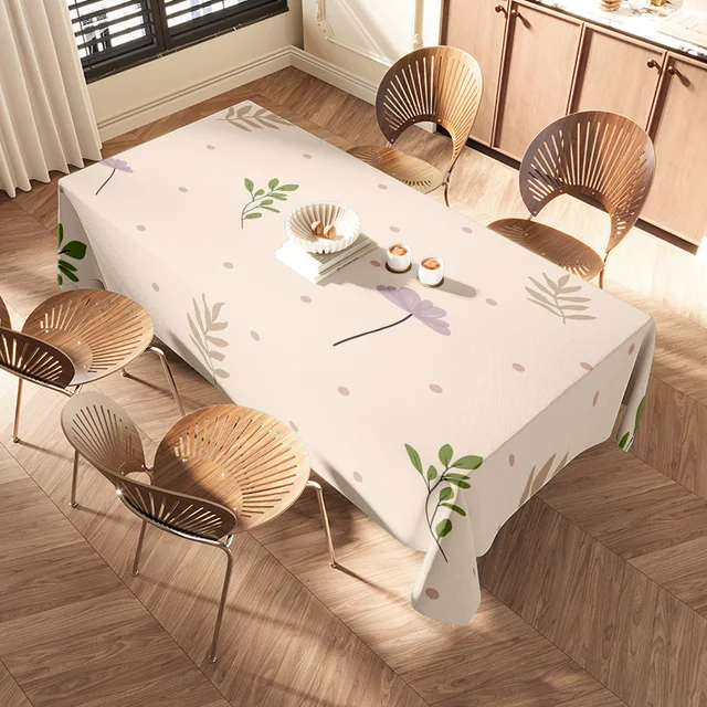 Minimalist Leaf Tablecloth Runner 2