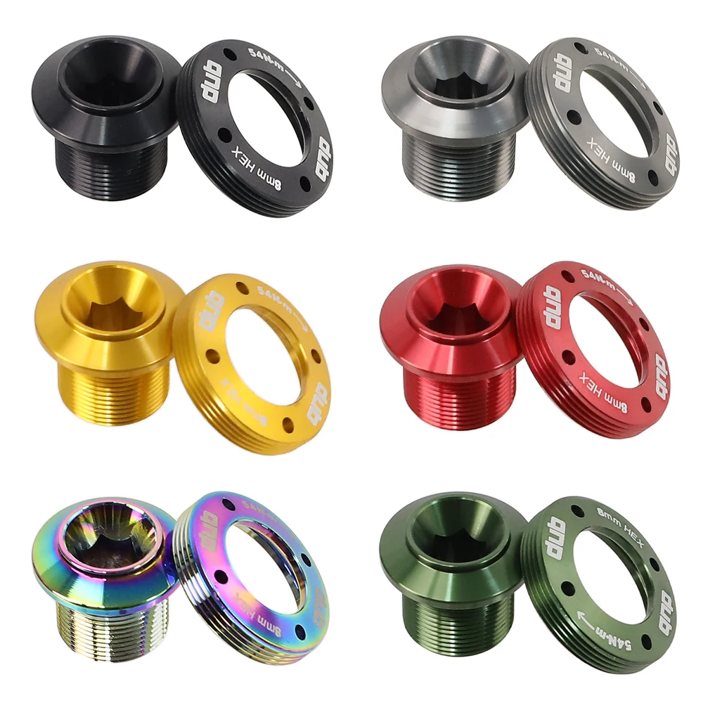 Bicycle Crank Arm Cap Kit DUB Crank Cover DUB Cap Self-Extracting Bolt M18/M30 SRAM NX/GX/Force/XX1 Spare Part bike crank cover,bike crank,bicycle parts