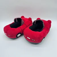 Red Car Plush Slippers Fun Vehicle Shape Stuffed Shoes Indoor Slippers Women Men warm House Slipper Christmas Gifts - Image 5