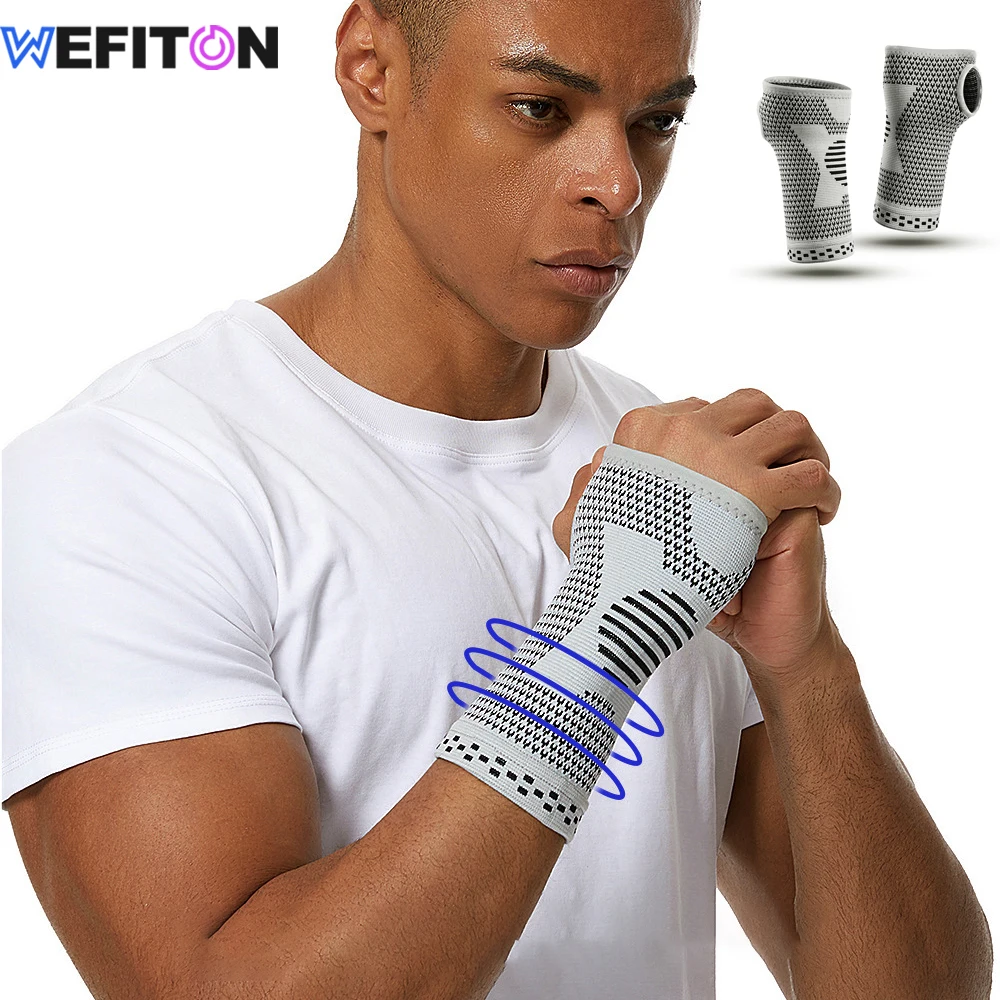 قطعتان من أكمام دعم المعصم - ضغط المعصم لنفق الرسغ...