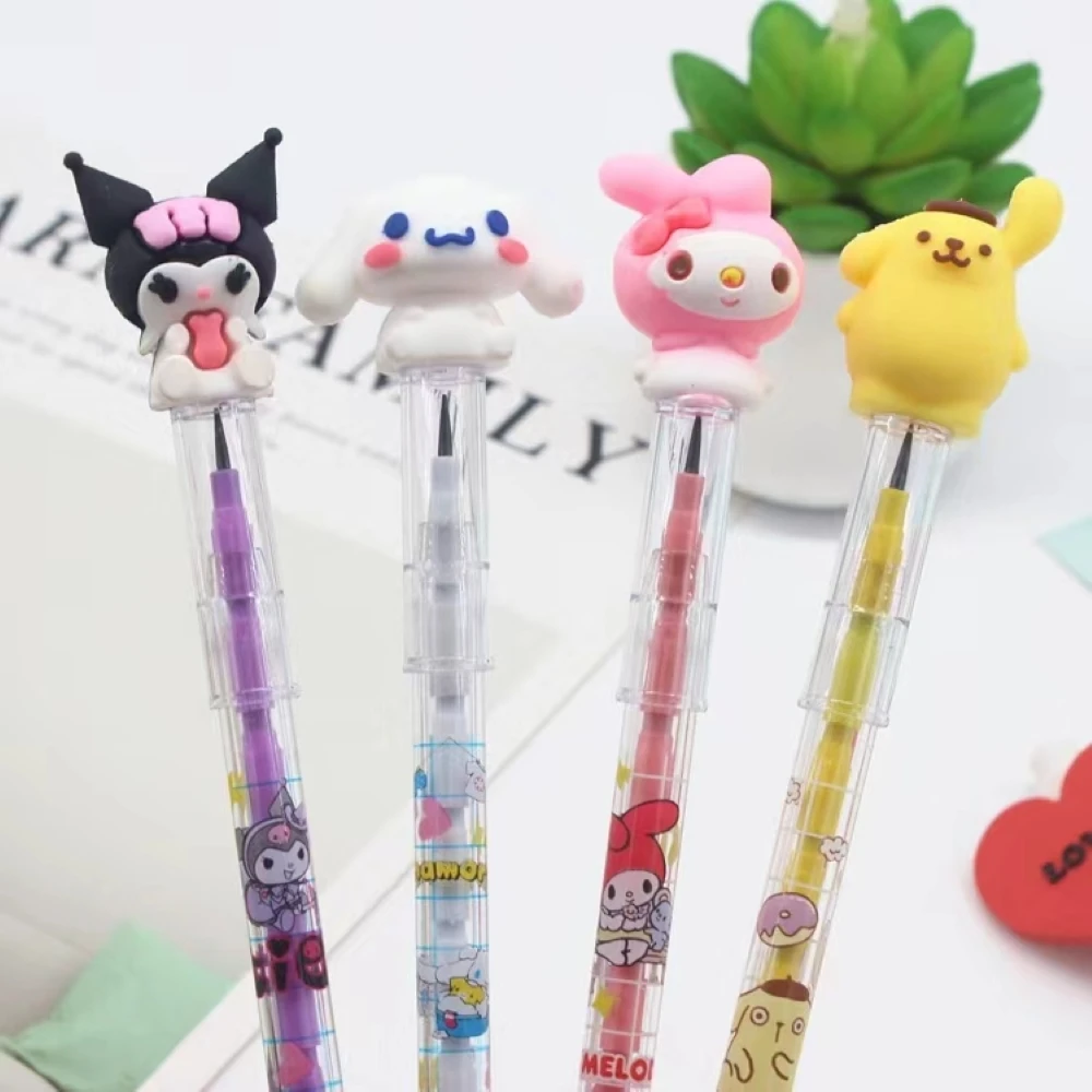 

Lapices Anime Cute Pet Family Silicone No-Sharpening Pencil Pencil Stationery Lapiz Infinito Art Supplies Material Escolarlapiz